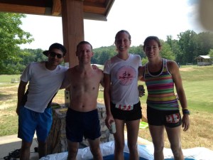 3 Days + 3 Mountains + 60 Miles = 4 Finishers!